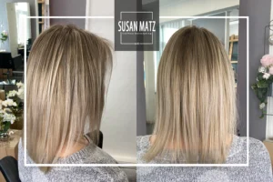 Airtouch Blond & Balayage | Susan Matz - Coiffeur Nürnberg Airtouch Blond Haarschnitt für natürlichen Look bei Susan Matz Coiffeur Nürnberg