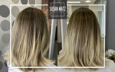 Rooted Balayage Blond für natürlichen Farbverlauf bei Susan Matz Coiffeur Nürnberg