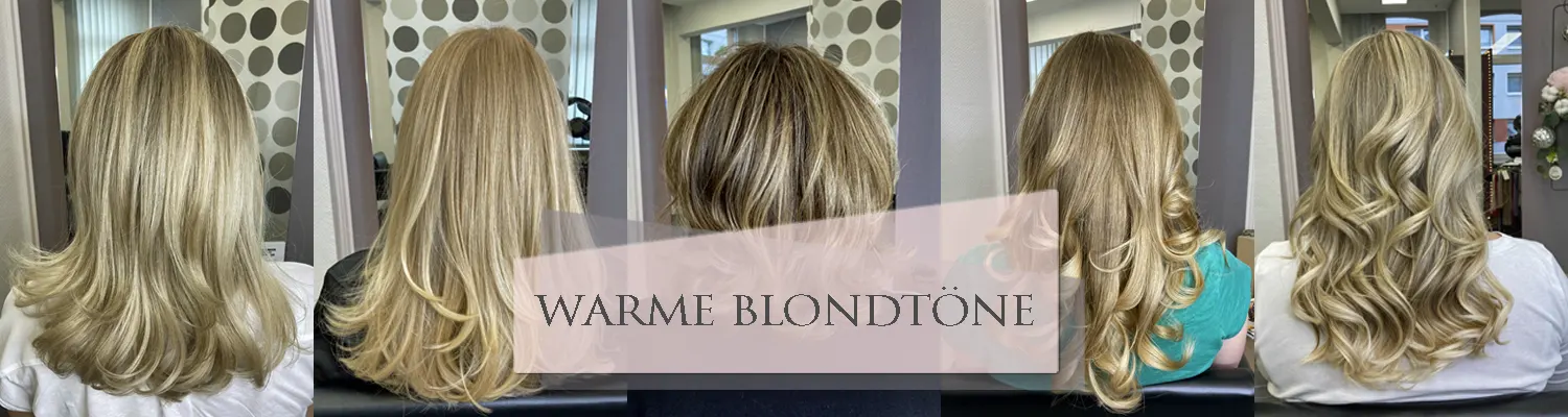 warme Blondtöne
